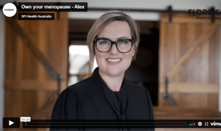 Own your menopause - Alex video image
