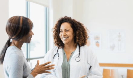 Talking to your healthcare professional about menopause image