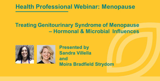 Webinar: Treating Genitourinary Syndrome of Menopause