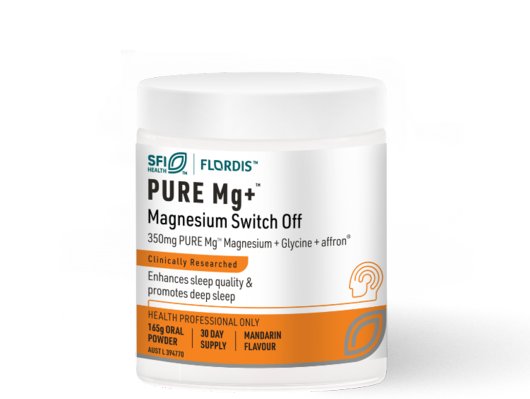 SFI Health Flordis PURE Mg+ Magnesium Switch Off