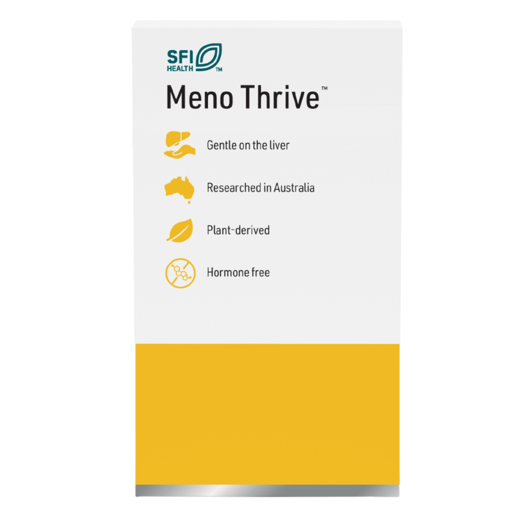 Meno Thrive clinically researched menopause supplement